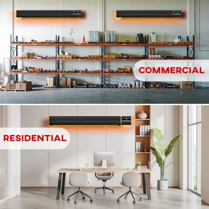 3000W | Built-in Thermostat | Wi-Fi & Remote Control