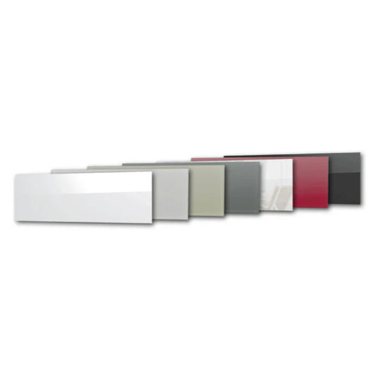 Designer Glass Radiator – 850W (1185 x 785 x 39mm) / White